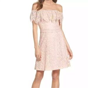 Julia Jordan Chic off-shoulder lace dress